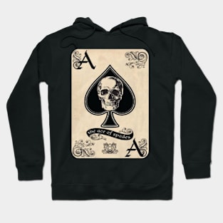 ACE OF SPADES CARD Hoodie